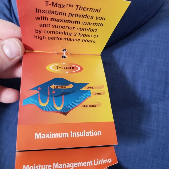 Puffy Blue Vest Wind River Outfitting Co Size XL - Picture 2 of 9